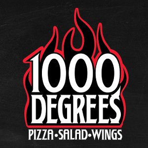 1000 Degrees Pizza Salad Wings logo